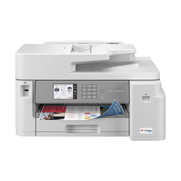 INKvestment Tank MFC-J5855DW Inkjet All-In-One Color Printer